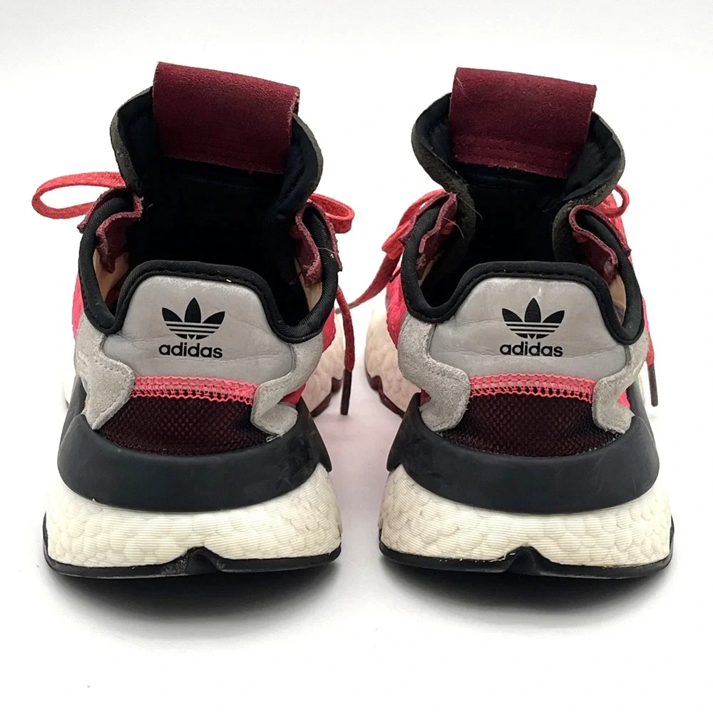 Adidas Originals Nite Jogger Running Shoes Pink/Gray Sz. 5.5 EVM‎ 004001